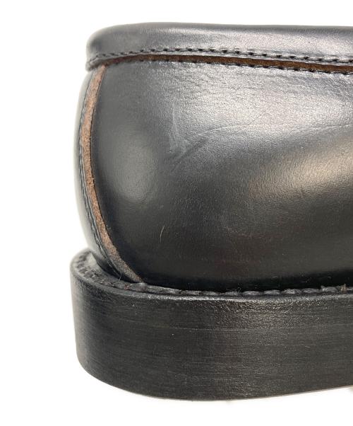 WHEEL ROBE（ウィールローブ）WHEEL ROBE (ウィールローブ) HEAVY STITCHING LOAFER ブラック サイズ:SIZE 8Dの古着・服飾アイテム