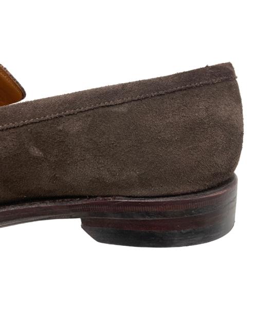 Jalan Sriwijaya（ジャランスリウァヤ）Jalan Sriwijaya (ジャランスリウァヤ) スエードローファー ブラウン サイズ:SIZE 8の古着・服飾アイテム