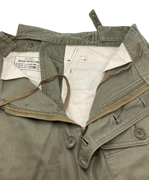 Maison MIHARA YASUHIRO（メゾン ミハラ ヤスヒロ）Maison MIHARA YASUHIRO (メゾン ミハラ ヤスヒロ) ペイントカーゴパンツ カーキ サイズ:SIZE　44の古着・服飾アイテム