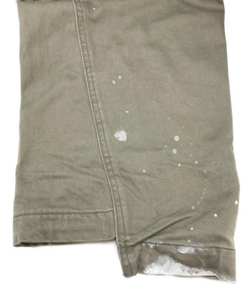 Maison MIHARA YASUHIRO（メゾン ミハラ ヤスヒロ）Maison MIHARA YASUHIRO (メゾン ミハラ ヤスヒロ) ペイントカーゴパンツ カーキ サイズ:SIZE　44の古着・服飾アイテム