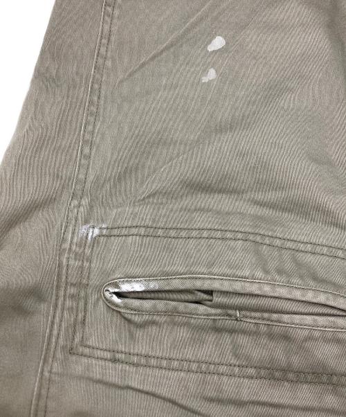 Maison MIHARA YASUHIRO（メゾン ミハラ ヤスヒロ）Maison MIHARA YASUHIRO (メゾン ミハラ ヤスヒロ) ペイントカーゴパンツ カーキ サイズ:SIZE　44の古着・服飾アイテム