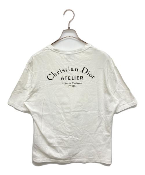 Christian Dior（クリスチャン ディオール）Christian Dior (クリスチャン ディオール) ATELIER LOGO T ホワイト サイズ:SIZE Mの古着・服飾アイテム