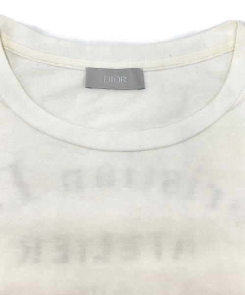 Christian Dior（クリスチャン ディオール）Christian Dior (クリスチャン ディオール) ATELIER LOGO T ホワイト サイズ:SIZE Mの古着・服飾アイテム