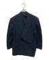 Ermenegildo Zegna（エルメネジルド・ゼニア）の古着「ウールストライプダブルジャケット」｜ネイビー