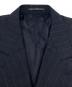 中古・古着 Ermenegildo Zegna (エルメネジルド・ゼニア) BARNEYS NEWYORK (バーニーズ・ニューヨーク) ウールストライプダブルジャケット ネイビー サイズ:SIZE 48：8000円