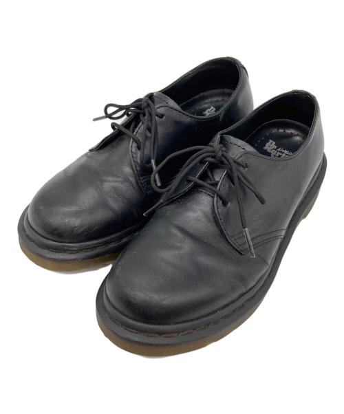 Dr.Martens（ドクターマーチン）Dr.Martens (ドクターマーチン) 3ホールシューズ ブラック サイズ:UK3の古着・服飾アイテム