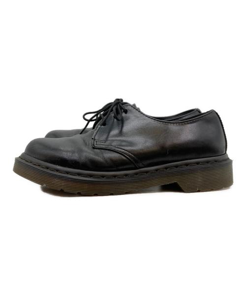 Dr.Martens（ドクターマーチン）Dr.Martens (ドクターマーチン) 3ホールシューズ ブラック サイズ:UK3の古着・服飾アイテム