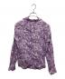 Frank&Eileen (フランクアンドアイリーン) リバティプリントリネンスキッパーシャツ パープル サイズ:XS：7000円