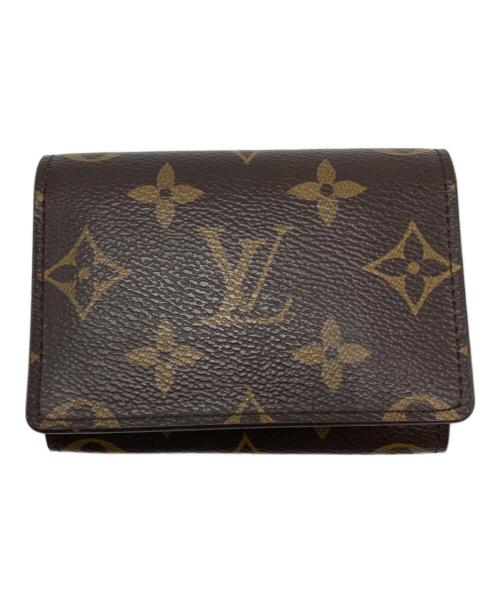 LOUIS VUITTON（ルイ ヴィトン）LOUIS VUITTON (ルイ ヴィトン) カードケース ブラウンの古着・服飾アイテム