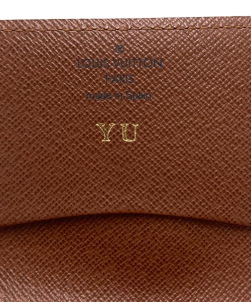 LOUIS VUITTON（ルイ ヴィトン）LOUIS VUITTON (ルイ ヴィトン) カードケース ブラウンの古着・服飾アイテム