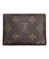 LOUIS VUITTON (ルイ ヴィトン) カードケース ブラウン：13000円