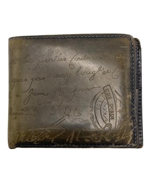 Berluti（ベルルッティ）Berluti (ベルルッティ) 2つ折り財布 ブラウンの古着・服飾アイテム