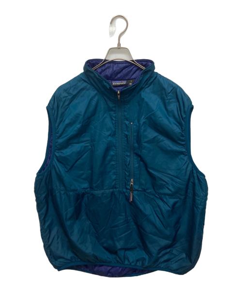 Patagonia（パタゴニア）Patagonia (パタゴニア) パフボールベスト ネイビー×パープル サイズ:SIZE XLの古着・服飾アイテム