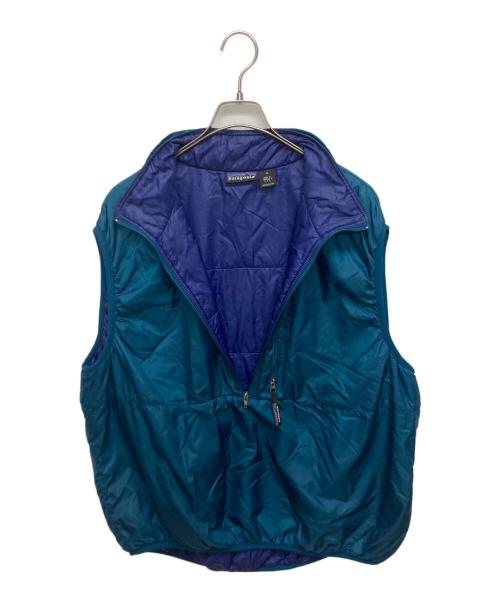 Patagonia（パタゴニア）Patagonia (パタゴニア) パフボールベスト ネイビー×パープル サイズ:SIZE XLの古着・服飾アイテム