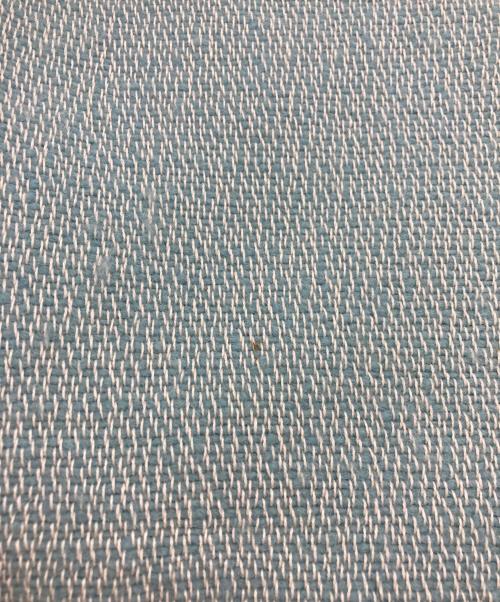 AURALEE（オーラリー）AURALEE (オーラリー) SHETLAND WOOL ORGANIC COTTON WOVEN CLOTH SHIRTS BLOUSON ブルー サイズ:4の古着・服飾アイテム