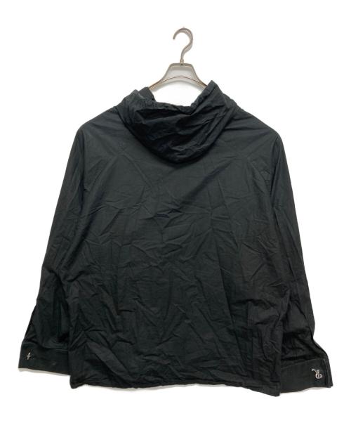 RAF SIMONS（ラフシモンズ）RAF SIMONS (ラフシモンズ) HOODIE IN SHIRTING MATERIAL GRIMCRAWLER ブラック サイズ:Sの古着・服飾アイテム