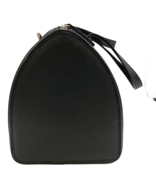 BURBERRY（バーバリー）BURBERRY (バーバリー) 裏地ノヴァチェックミニボストンバッグ ブラックの古着・服飾アイテム