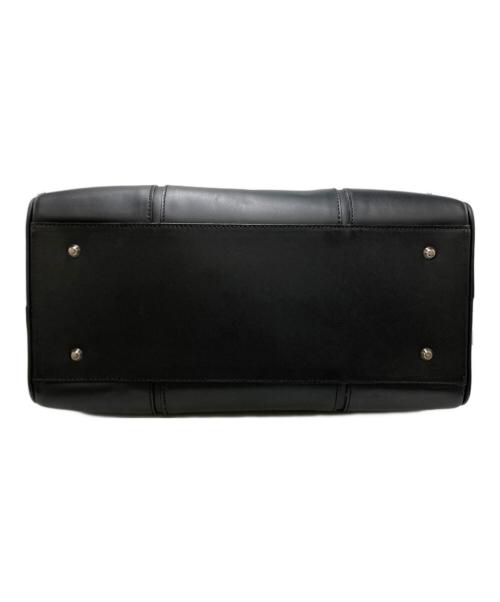 BURBERRY（バーバリー）BURBERRY (バーバリー) 裏地ノヴァチェックミニボストンバッグ ブラックの古着・服飾アイテム