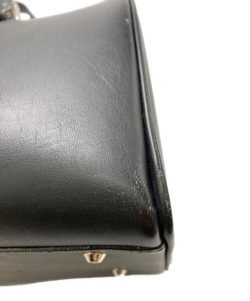 BURBERRY（バーバリー）BURBERRY (バーバリー) 裏地ノヴァチェックミニボストンバッグ ブラックの古着・服飾アイテム