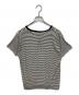 Saint Laurent Paris (サンローランパリ) ボーダーTシャツ ホワイト サイズ:SIZE S：6000円