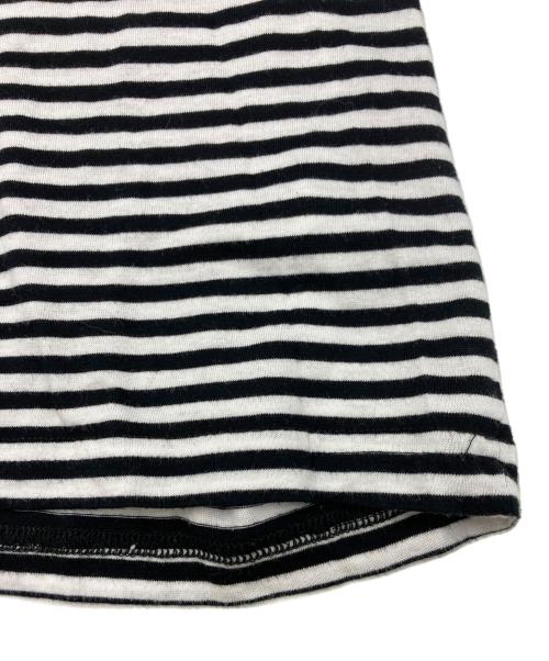 DIOR HOMME（ディオール オム）DIOR HOMME (ディオール オム) ボーダーカットソー ホワイト サイズ:SIZE XXSの古着・服飾アイテム