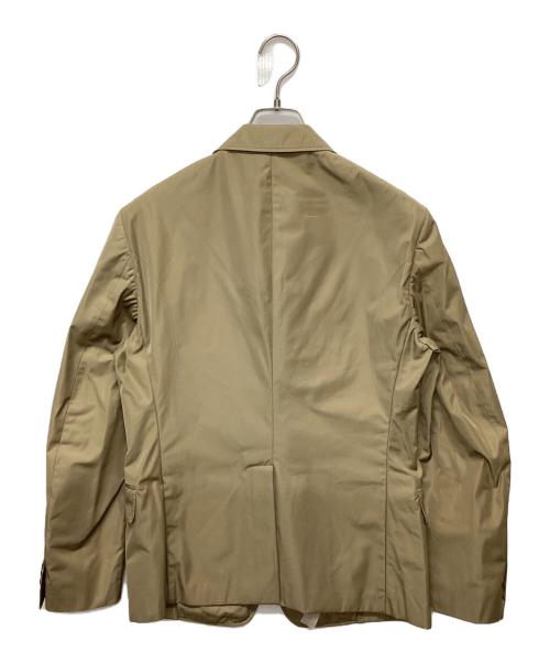 PRADA（プラダ）PRADA (プラダ) ポリエステルテーラードジャケット ベージュ サイズ:SIZE 46の古着・服飾アイテム