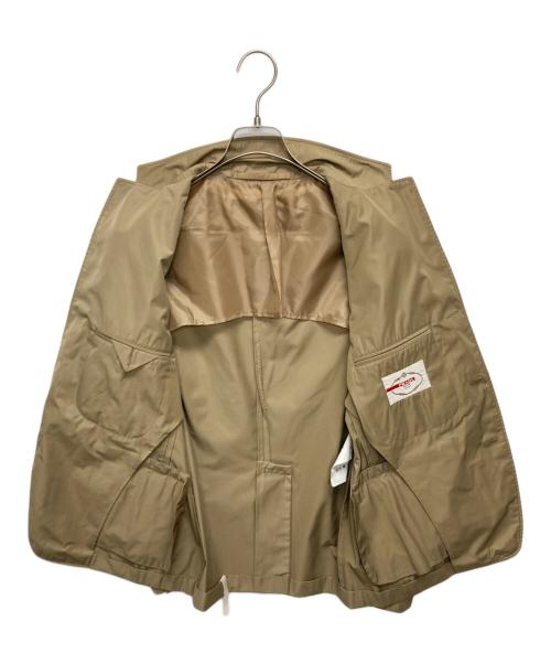 PRADA（プラダ）PRADA (プラダ) ポリエステルテーラードジャケット ベージュ サイズ:SIZE 46の古着・服飾アイテム