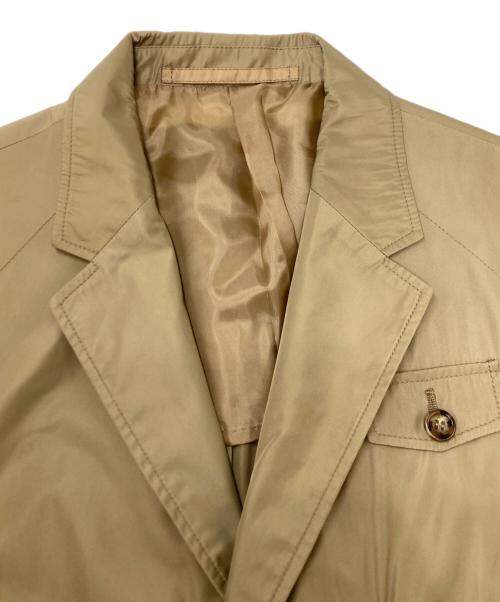 PRADA（プラダ）PRADA (プラダ) ポリエステルテーラードジャケット ベージュ サイズ:SIZE 46の古着・服飾アイテム