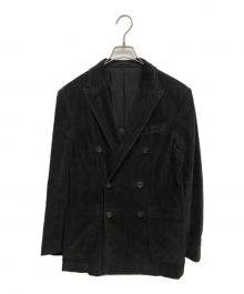 PRADA（プラダ）の古着「コットンブレンドダブルジャケット」｜ダークブラウン