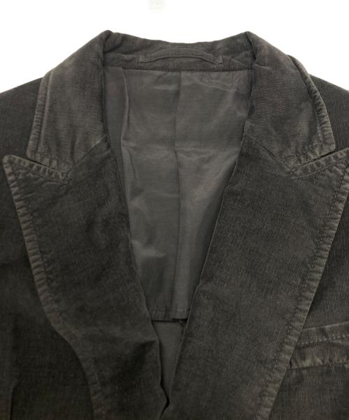 PRADA（プラダ）PRADA (プラダ) コットンブレンドダブルジャケット ダークブラウン サイズ:SIZE 44Rの古着・服飾アイテム