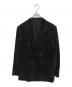 PRADA（プラダ）の古着「コットンブレンドダブルジャケット」｜ダークブラウン