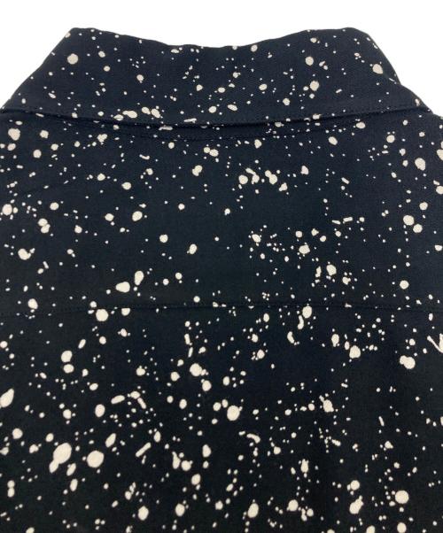 Saint Laurent Paris（サンローランパリ）Saint Laurent Paris (サンローランパリ) スプラッターシャツ ブラック サイズ:SIZE 38の古着・服飾アイテム