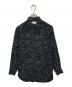 Saint Laurent Paris（サンローランパリ）の古着「スプラッターシャツ」｜ブラック