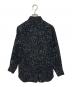 Saint Laurent Paris (サンローランパリ) スプラッターシャツ ブラック サイズ:SIZE 38：58000円