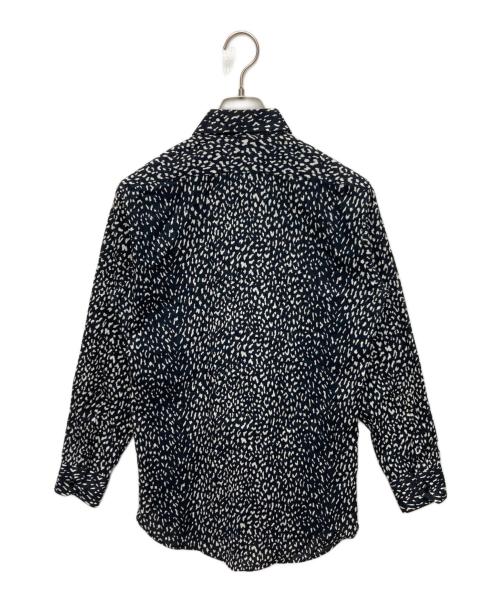 Saint Laurent Paris（サンローランパリ）Saint Laurent Paris (サンローランパリ) 総柄シャツ ブラック サイズ:SIZE 37の古着・服飾アイテム
