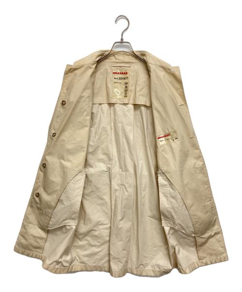 PRADA SPORTS（プラダスポーツ）PRADA SPORTS (プラダスポーツ) スプリングミドルトレンチコート ベージュ サイズ:SIZE 44の古着・服飾アイテム