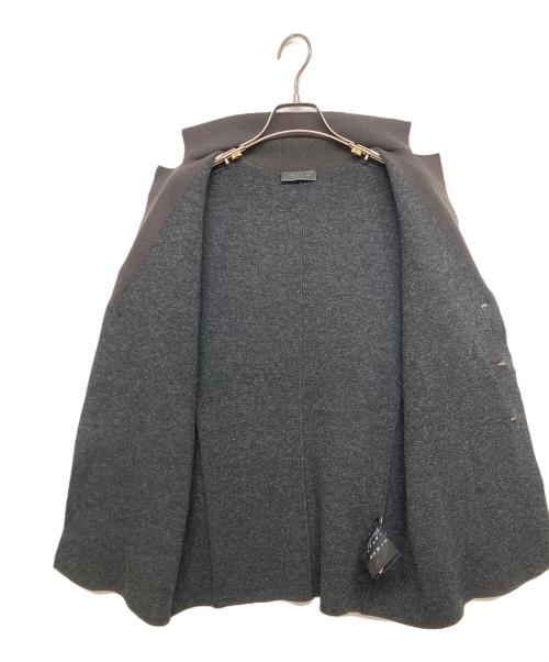 PRADA（プラダ）PRADA (プラダ) カシミヤブレンドニットテーラードジャケット ブラウン サイズ:SIZE 44の古着・服飾アイテム