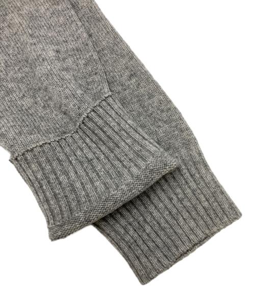 JIL SANDER（ジルサンダー）JIL SANDER (ジルサンダー) Vネックカシミヤニット グレー サイズ:SIZE 44の古着・服飾アイテム