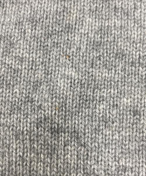 JIL SANDER（ジルサンダー）JIL SANDER (ジルサンダー) Vネックカシミヤニット グレー サイズ:SIZE 44の古着・服飾アイテム