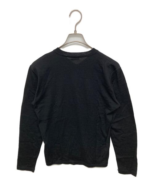 JIL SANDER（ジルサンダー）JIL SANDER (ジルサンダー) ウールニット ブラック サイズ:SIZE 46の古着・服飾アイテム