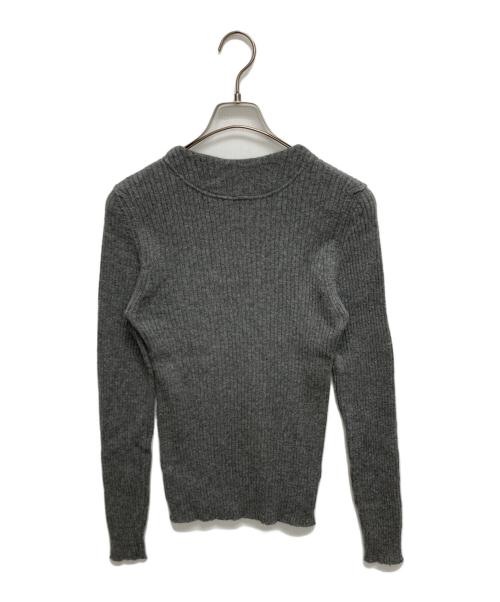 DOLCE & GABBANA（ドルチェ＆ガッバーナ）DOLCE & GABBANA (ドルチェ＆ガッバーナ) リブニット グレー サイズ:SIZE 44の古着・服飾アイテム