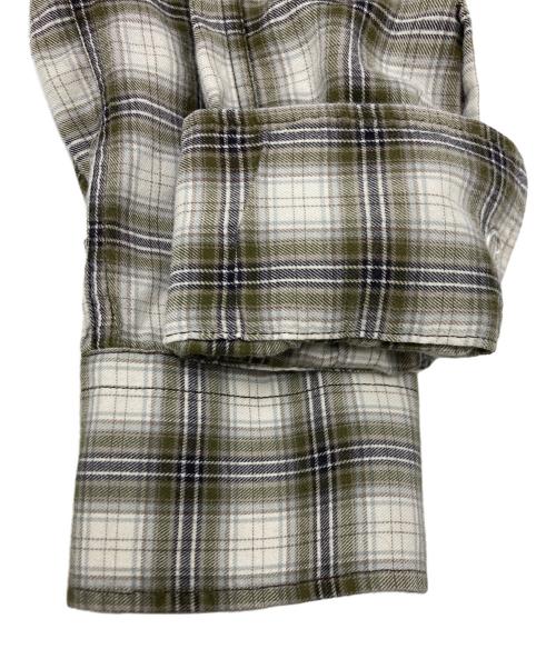 DOLCE & GABBANA（ドルチェ＆ガッバーナ）DOLCE & GABBANA (ドルチェ＆ガッバーナ) ステッチウエスタンシャツ カーキ×ベージュ サイズ:SIZE 38の古着・服飾アイテム