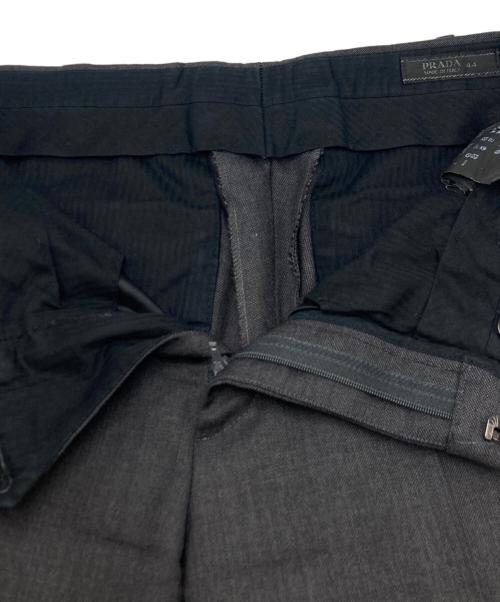 PRADA（プラダ）PRADA (プラダ) スリムスラックス ブラック サイズ:SIZE 44の古着・服飾アイテム