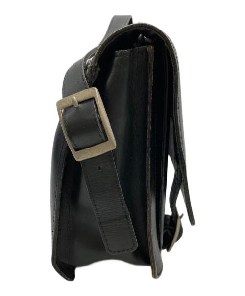 tricot COMME des GARCONS（トリココムデギャルソン）tricot COMME des GARCONS (トリココムデギャルソン) レザーショルダーバッグ ブラック サイズ:不明の古着・服飾アイテム