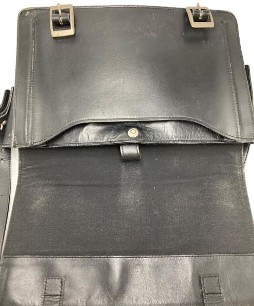 tricot COMME des GARCONS（トリココムデギャルソン）tricot COMME des GARCONS (トリココムデギャルソン) レザーショルダーバッグ ブラック サイズ:不明の古着・服飾アイテム