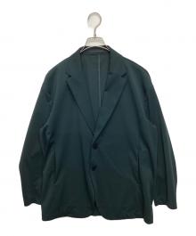 ATTACHMENT（アタッチメント）の古着「JERSEY TAILORED JACKET」｜グリーン