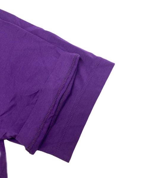 cash&barba（キャッシュ&バルバ）cash&barba (キャッシュ&バルバ) シーアイランドコットン レギュラーフィット Tee パープル サイズ:SIZE 1の古着・服飾アイテム