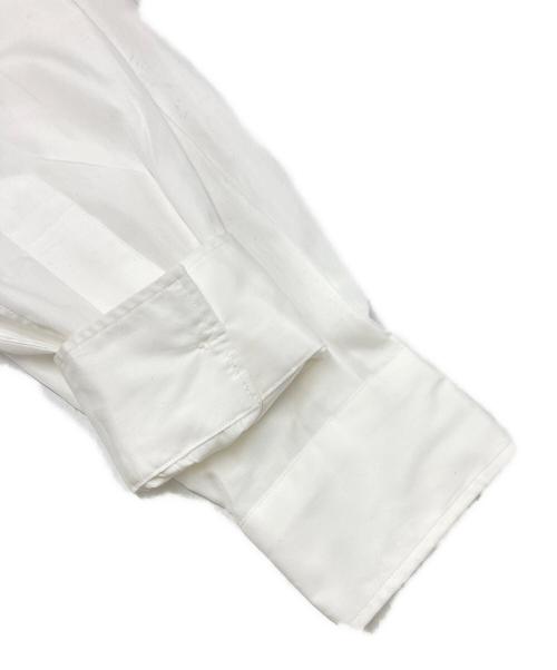 HEUGN（ユーゲン）HEUGN (ユーゲン) Rob コットンポプリンバンドカラーシャツ ホワイト サイズ:SIZE 2の古着・服飾アイテム