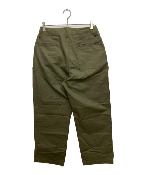 E.TAUTZ（イートーツ）E.TAUTZ (イートーツ) ARMY GREEN FIELD TROUSERS グリーン サイズ:SIZE 30の古着・服飾アイテム