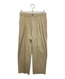 MARKAWARE（マーカウェア）の古着「Classic Fit Double Pleated Trousers」｜ベージュ